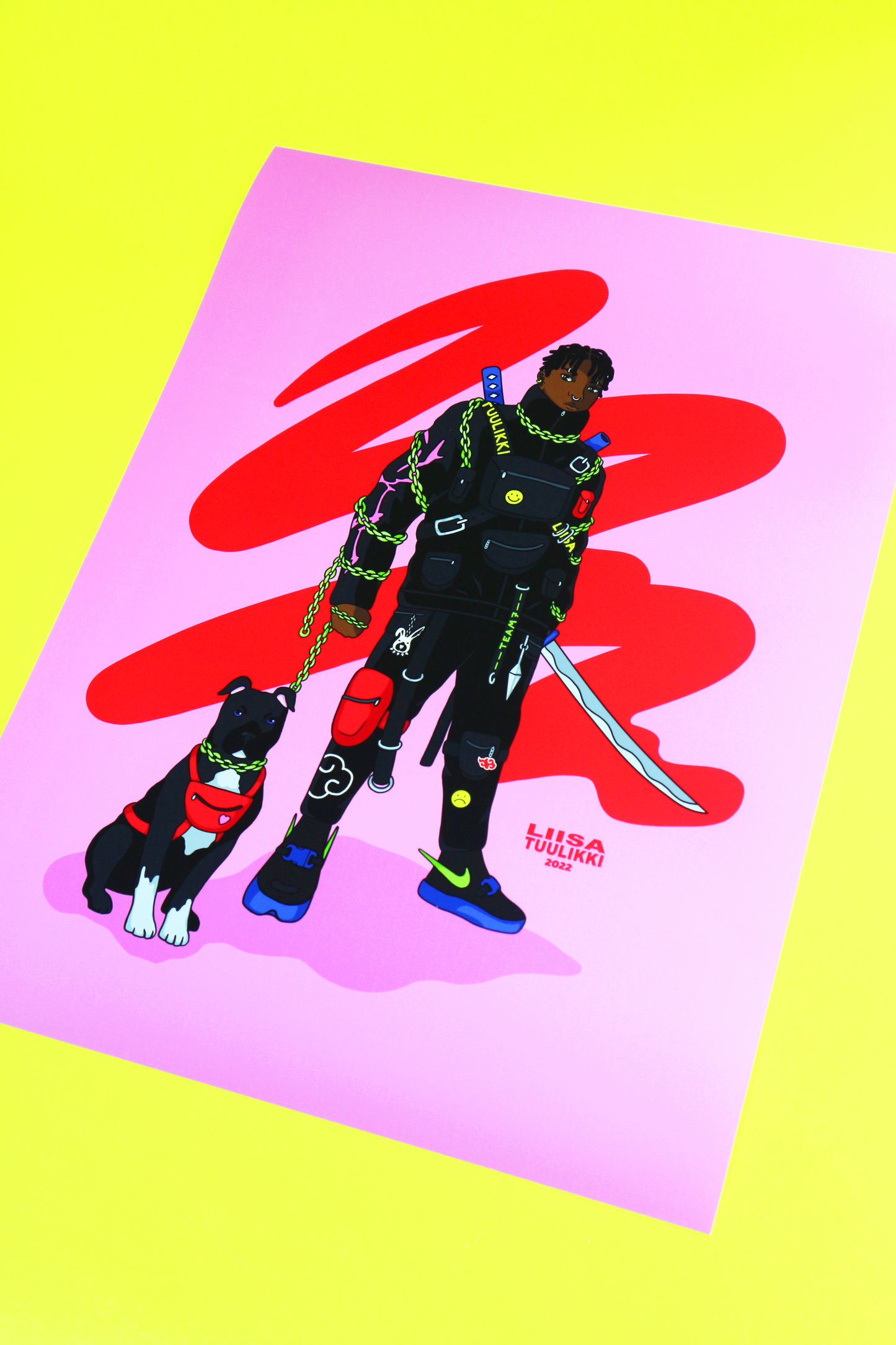 "BFF's" print