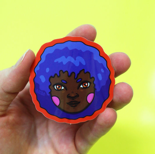 "BUBBLEHEAD NO. 3" Sticker