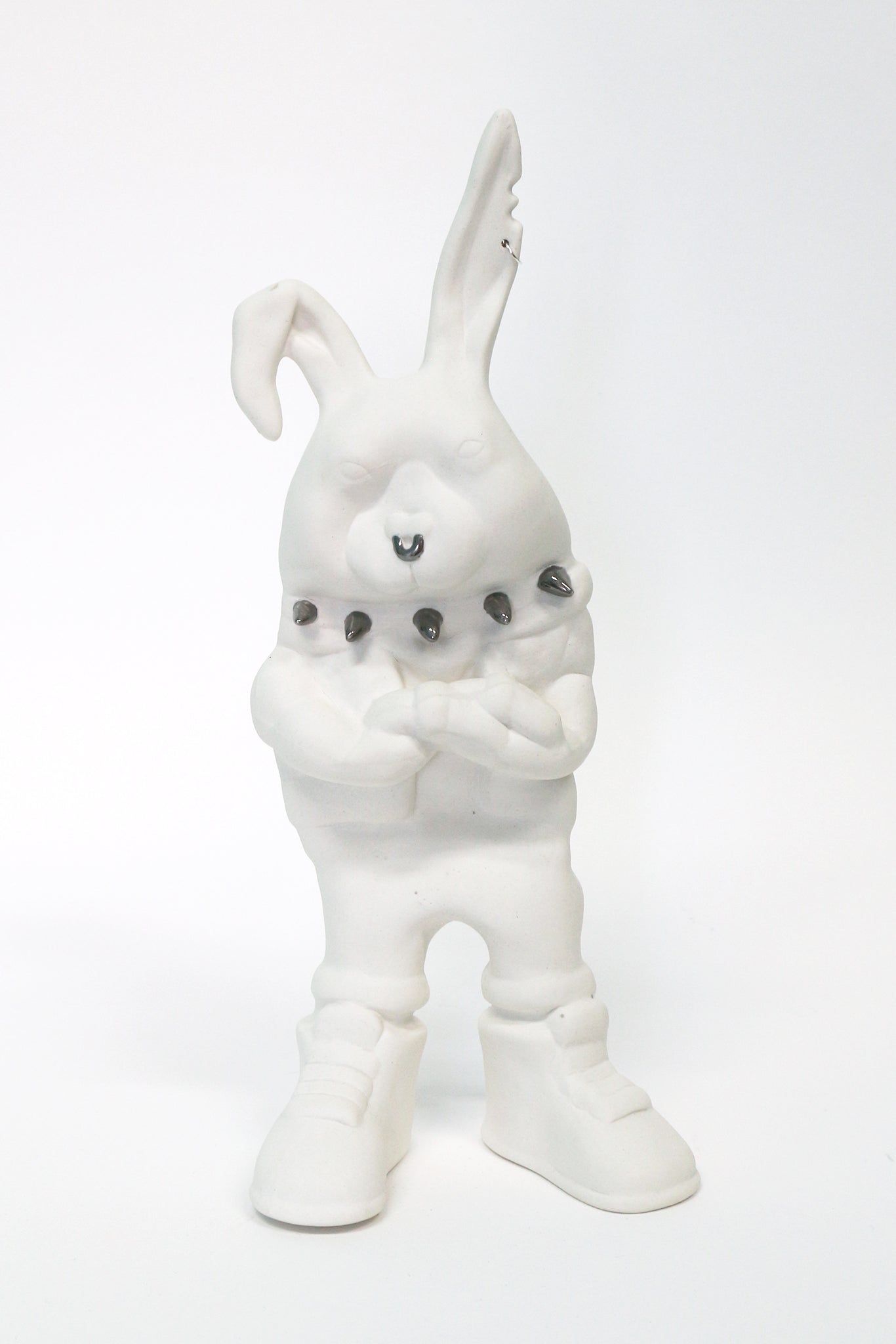 Tuulikki Bunny - ceramic artwork (b-quality wall piece)