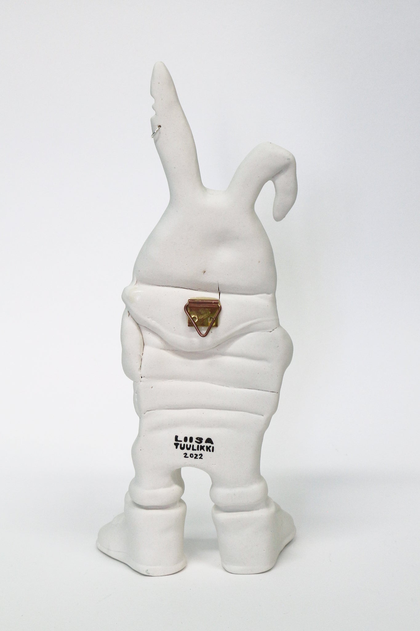 Tuulikki Bunny - ceramic artwork (b-quality wall piece)