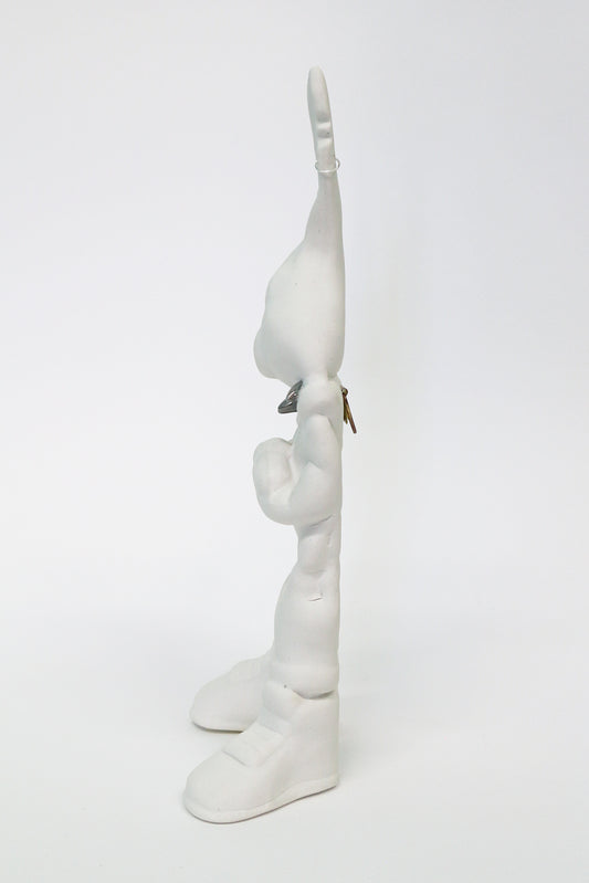 Tuulikki pupu - keraaminen taide-esine (b-laatu seinäteos)