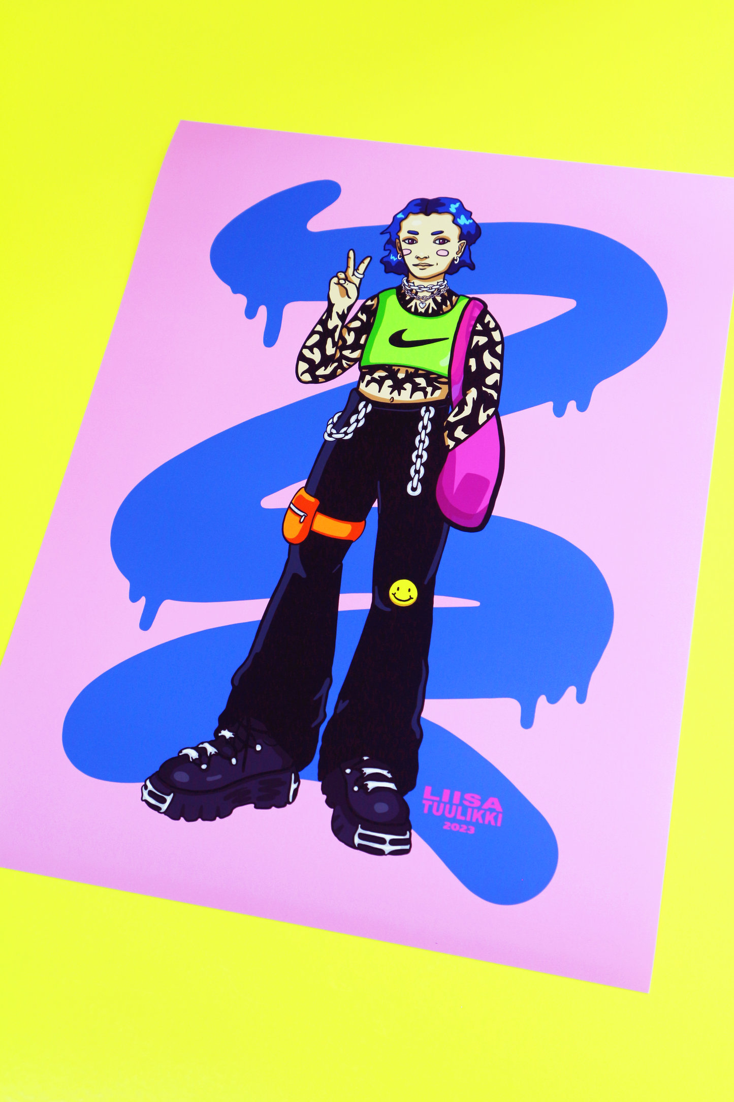 "Peace" print