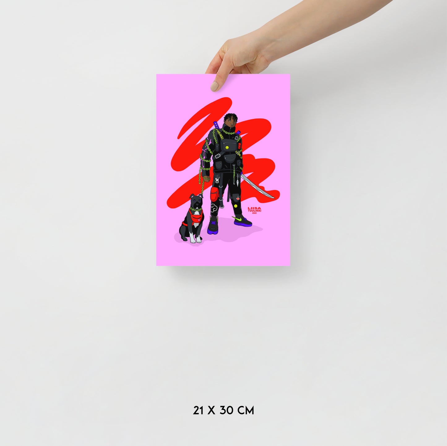 "BFF's" print