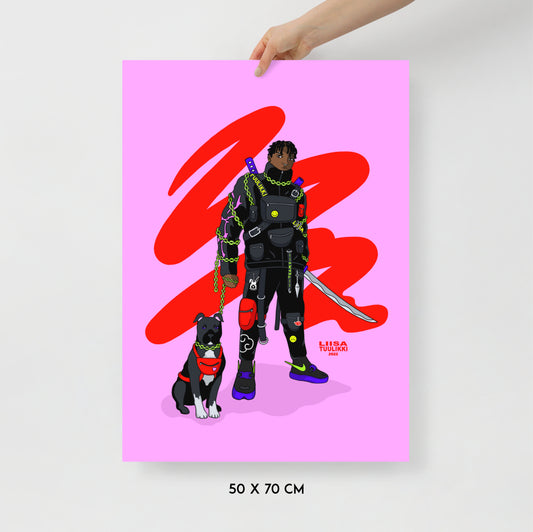 ”BFF’s” -printti