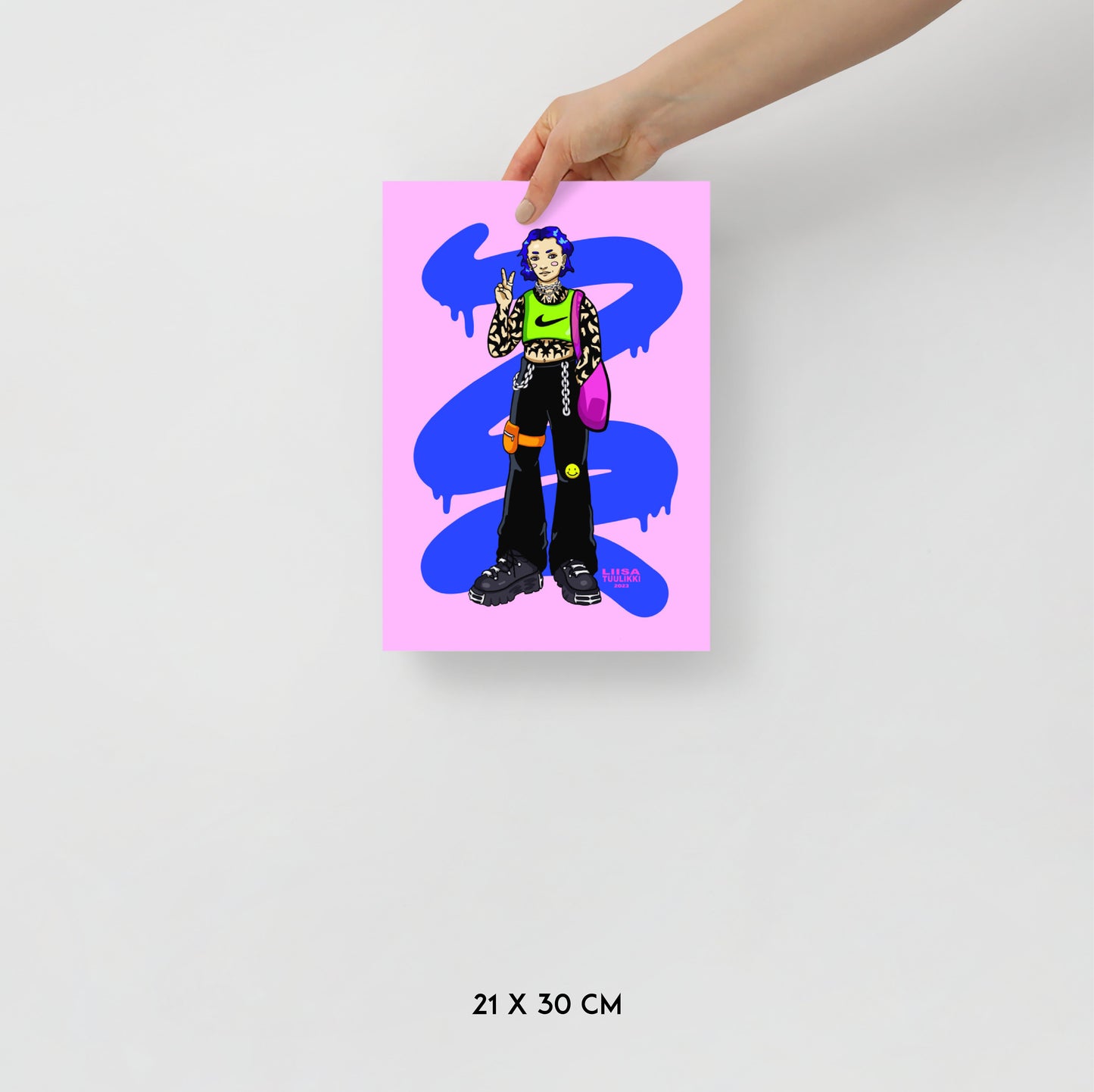 "Peace" print