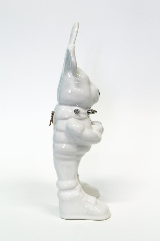 Tuulikki pupu - keraaminen taide-esine (b-laatu seinäteos)