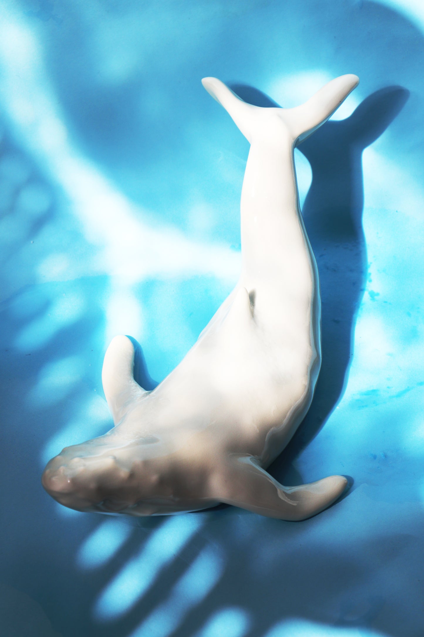 Humpback whale - ceramic artwork
