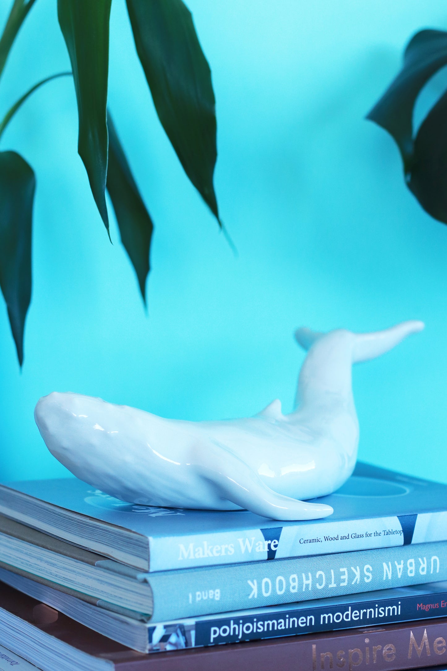 Humpback whale - ceramic artwork