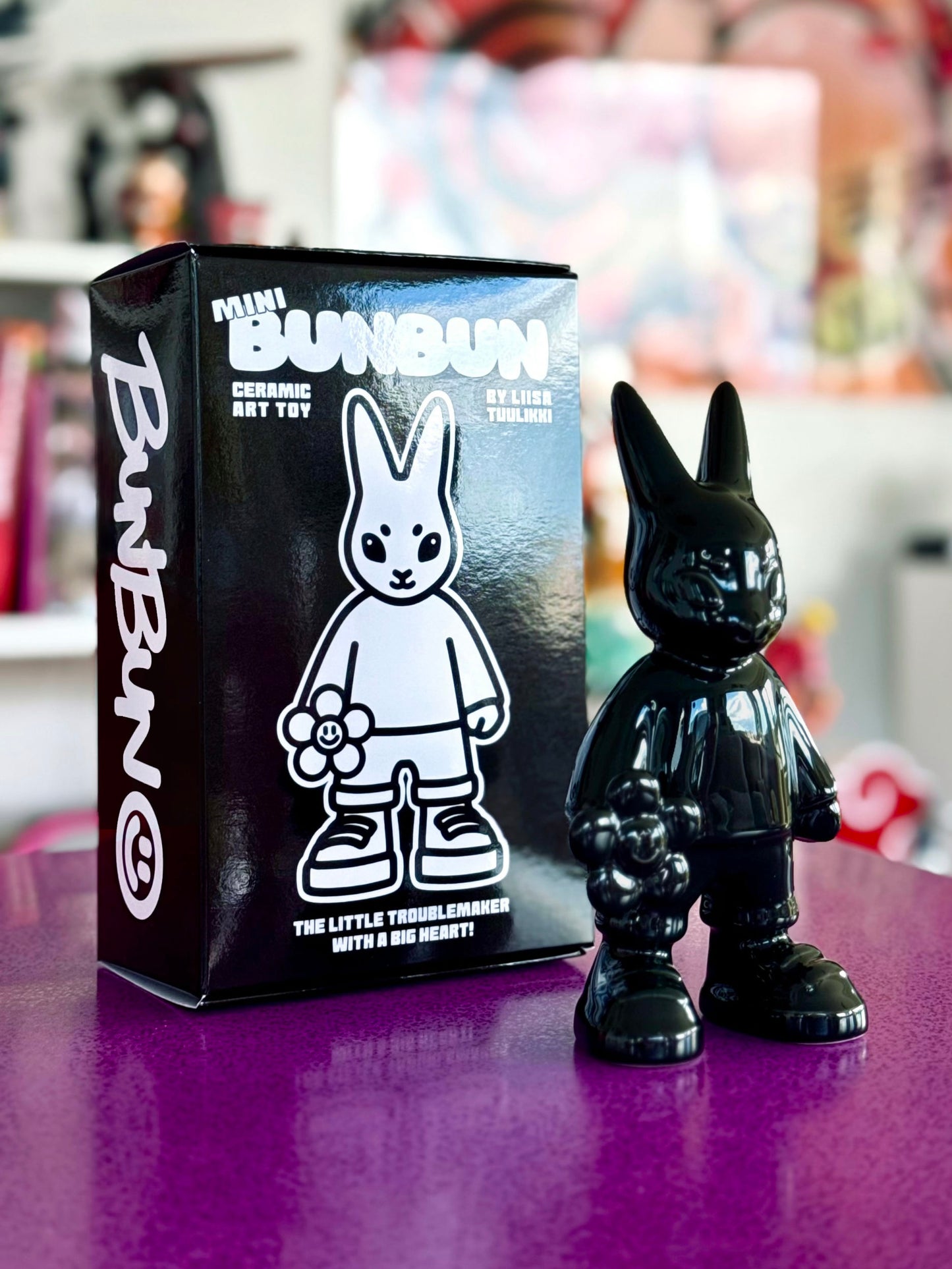 MINI BUNBUN - KERAAMINEN “ART TOY” (RAJOITETTU ERÄ!)