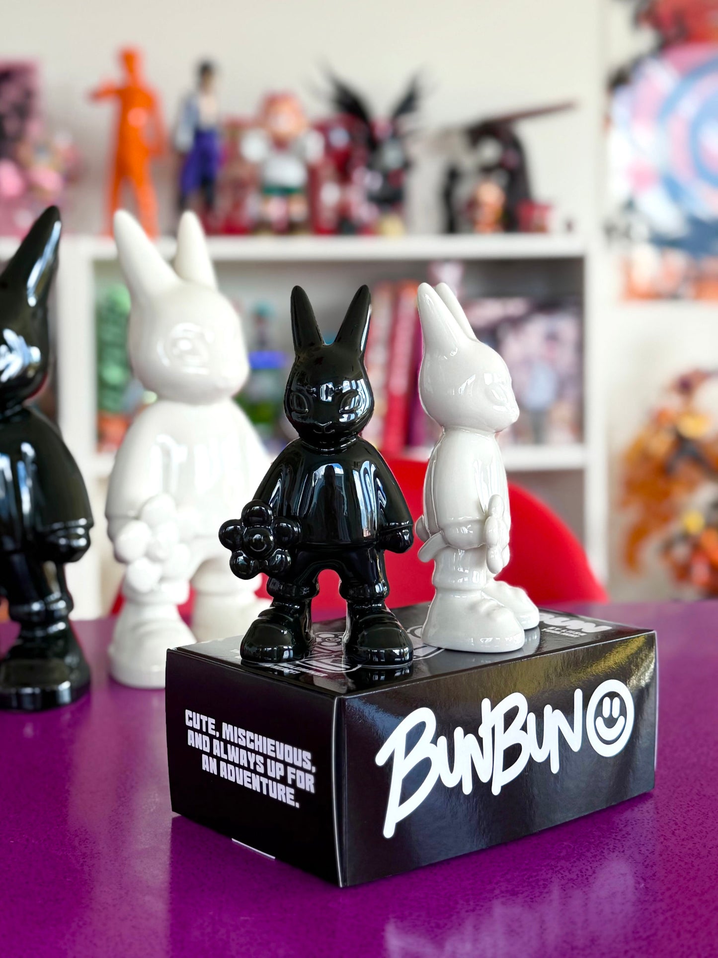 MINI BUNBUN - KERAAMINEN “ART TOY” (RAJOITETTU ERÄ!)