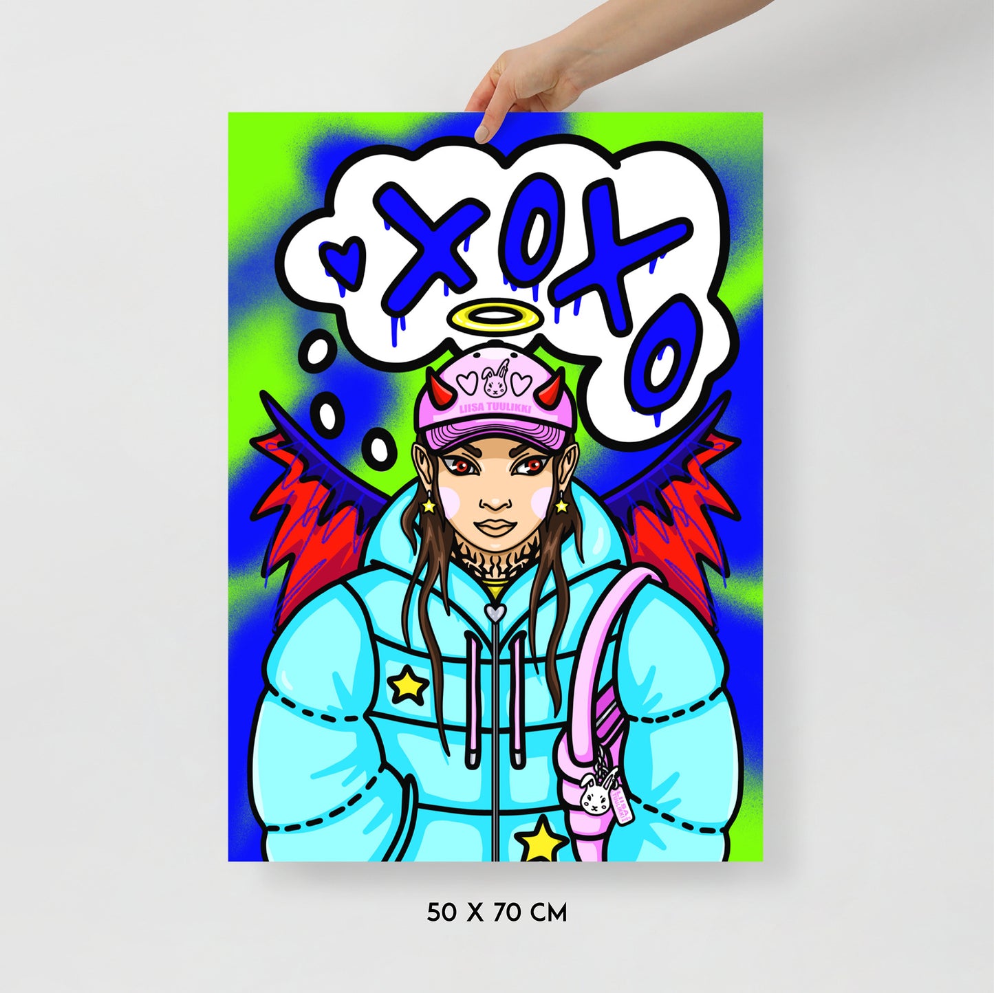 "XOXO" print