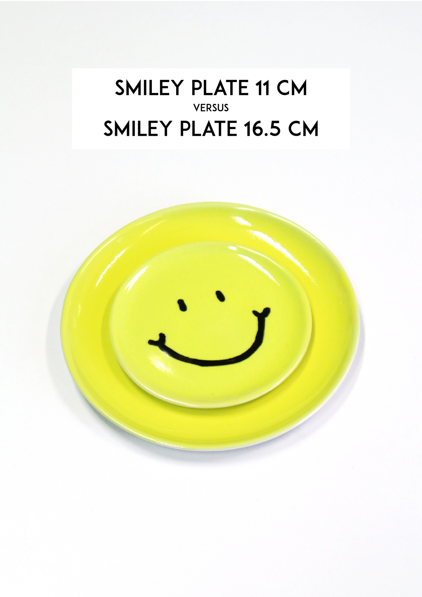 Smiley plate 16.5cm