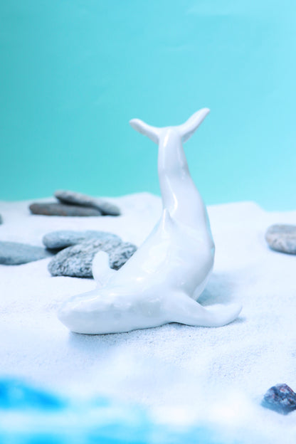 Humpback whale - ceramic artwork